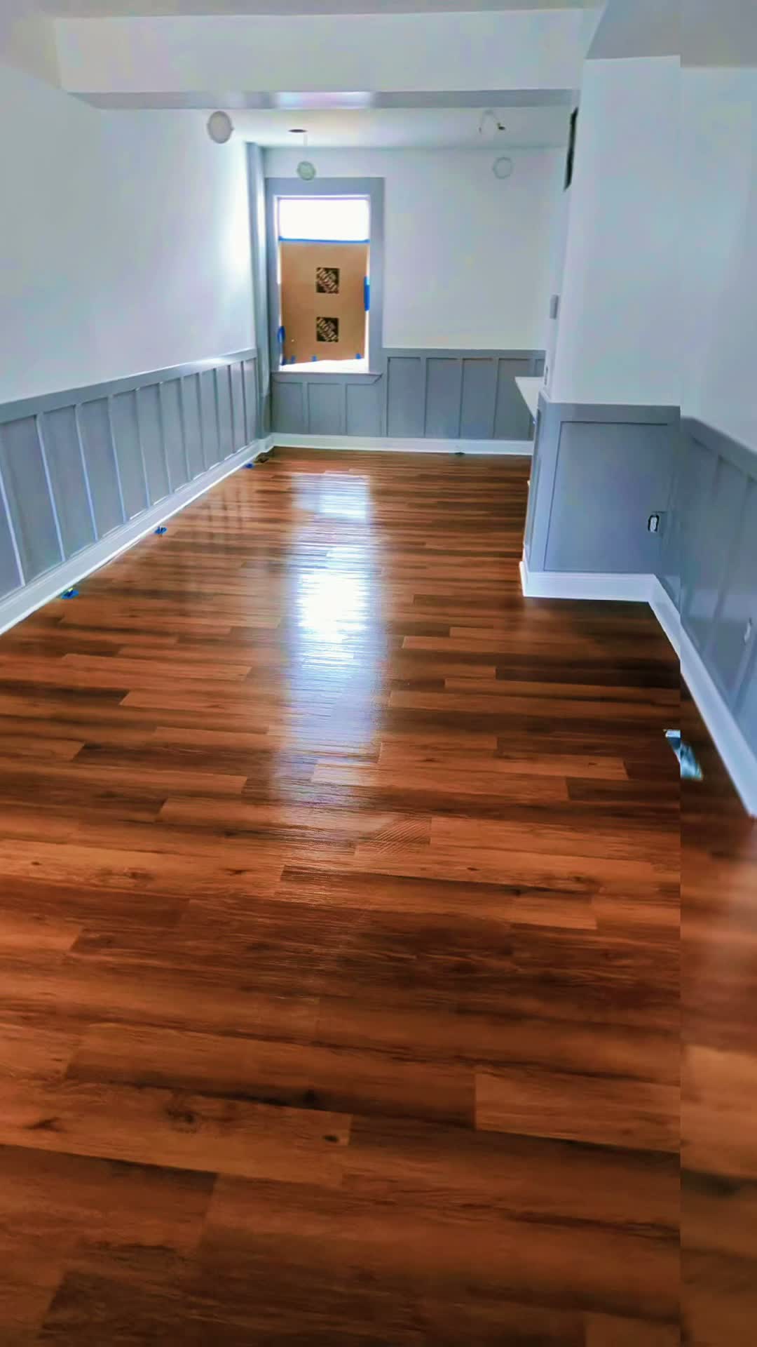 Freshly cleaned, streak-free studio flooring by T&T Affordable Cleaning Service